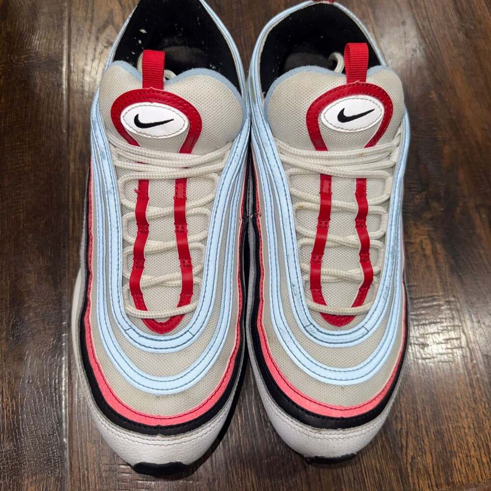 Nike Air Max 97 Gundam Size 10.5 White University Red